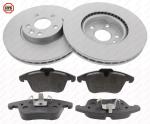 Bremsensatz HPS, beschichtet Vorderachse (47690HPS), Opel & Vauxhall